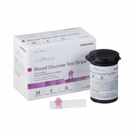 Blood Glucose Test Strips Quintet AC®