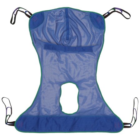 Full Body Commode Sling (4 or 6 Point Cradle Without Head Support)