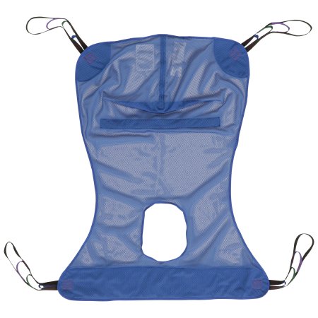 Full Body Commode Sling (4 or 6 Point Cradle Without Head Support)