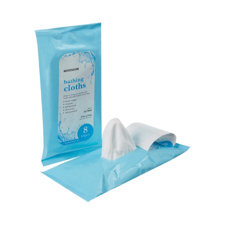 Rinse-Free Bath Wipe Soft Pack