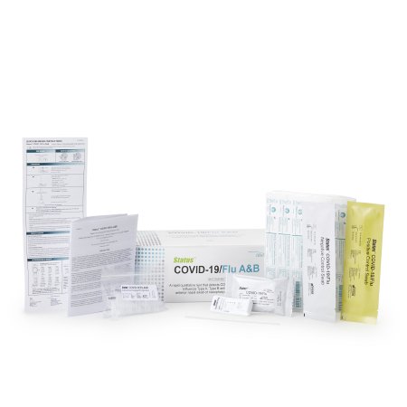 Respiratory Test Kit Status COVID-19 / Flu A and B