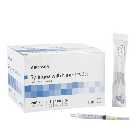 Syringes with Hypodermic Needles