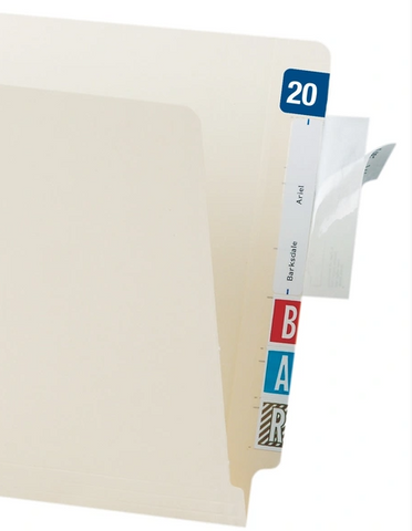 Label/File Folder Protectors