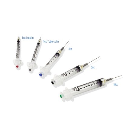 Safety Insulin Syringe with Needle VanishPoint®