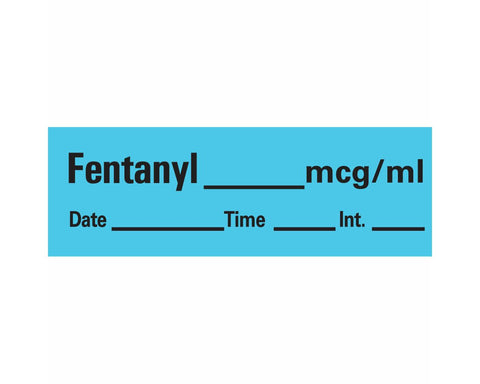 Anesthesia Labels