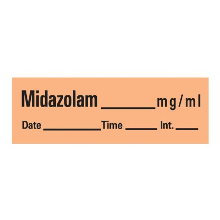 Anesthesia Labels