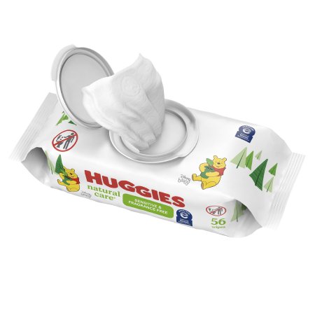 Baby Wipe Huggies® Natural Care® Soft Pack Unscented