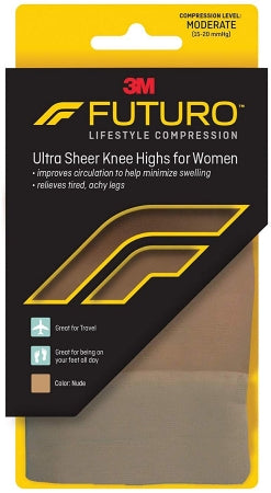 Compression Pantyhose 3M™ Futuro™ Ultra Sheer Knee High 