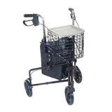 Deluxe 3 Wheel Aluminum Rollator