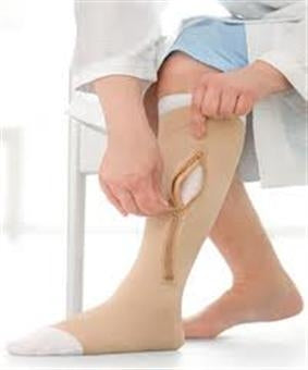 Zippered Compression Stocking and Liner JOBST® UlcerCARE™