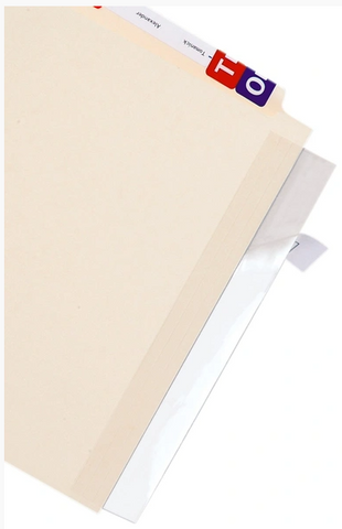 Label/File Folder Protectors