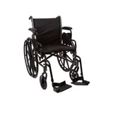 Lightweight Wheelchair with Detachable Padded Desk Arm