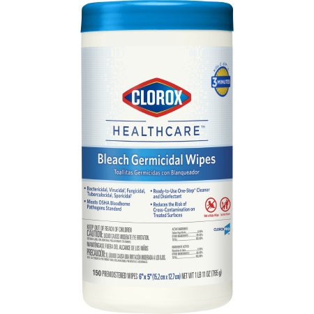 Clorox Healthcare® Bleach Germicidal Wipes