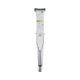 Push-Button Aluminum Crutches with Euro-Style Clip